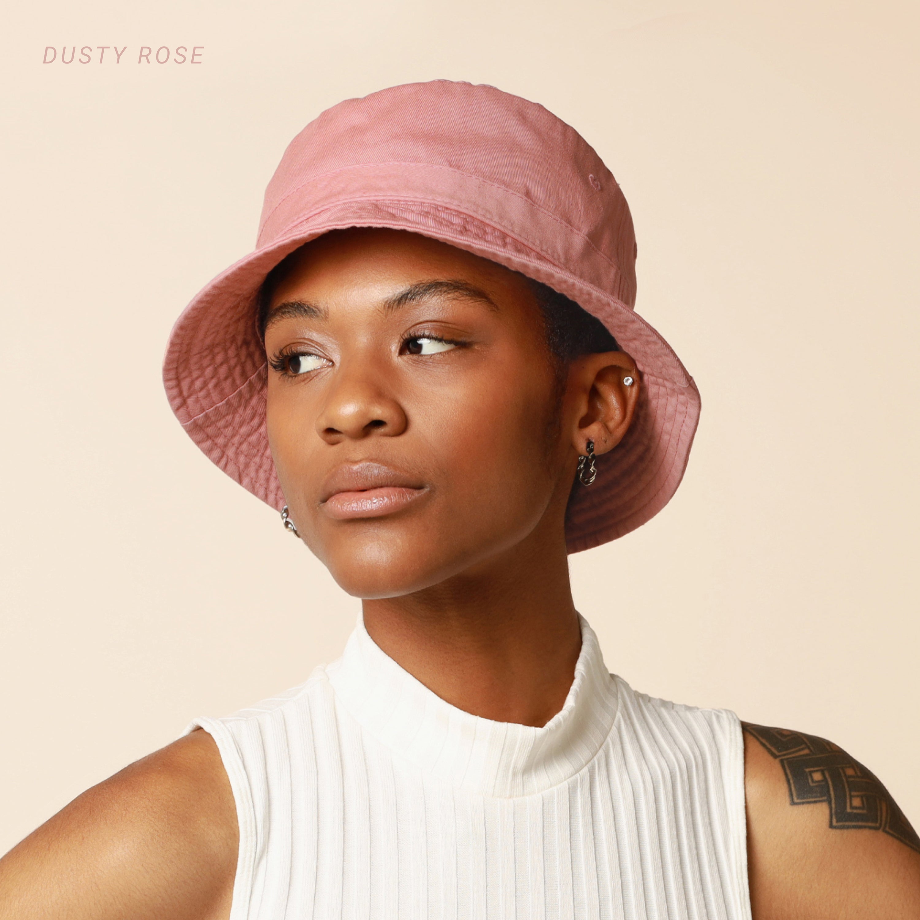 Classic Cotton Bucket Hat for Summer – Lightweight Cotton Sun Hat