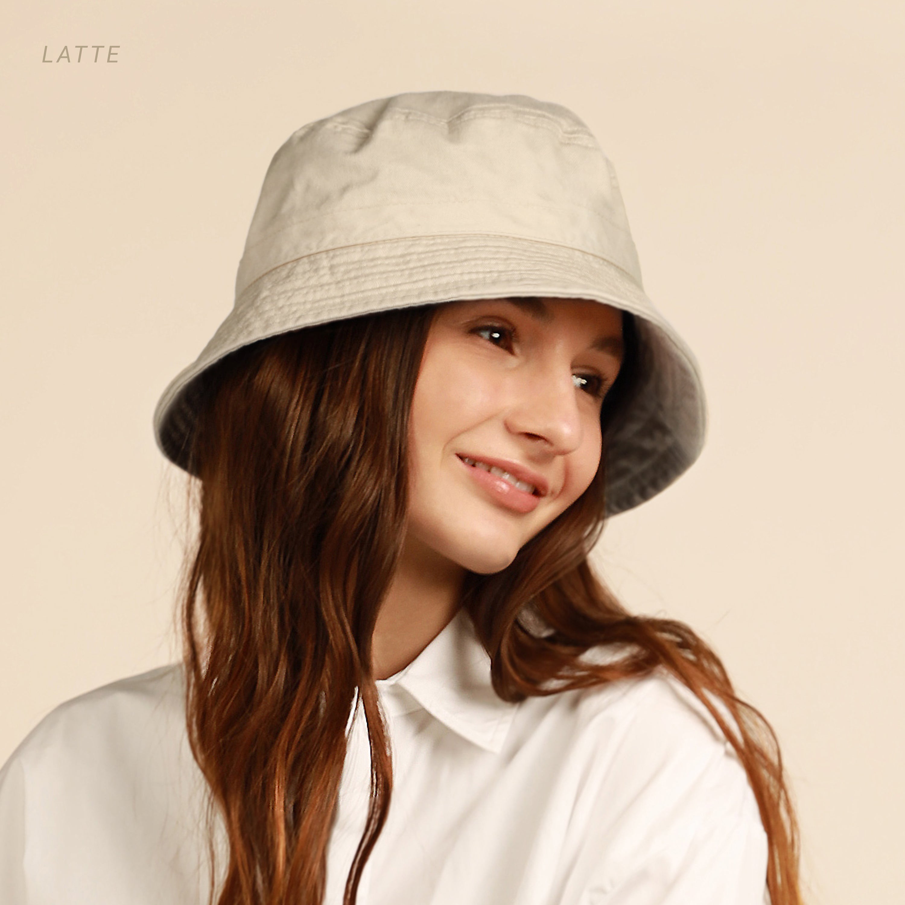 Classic Cotton Bucket Hat for Summer – Lightweight Cotton Sun Hat