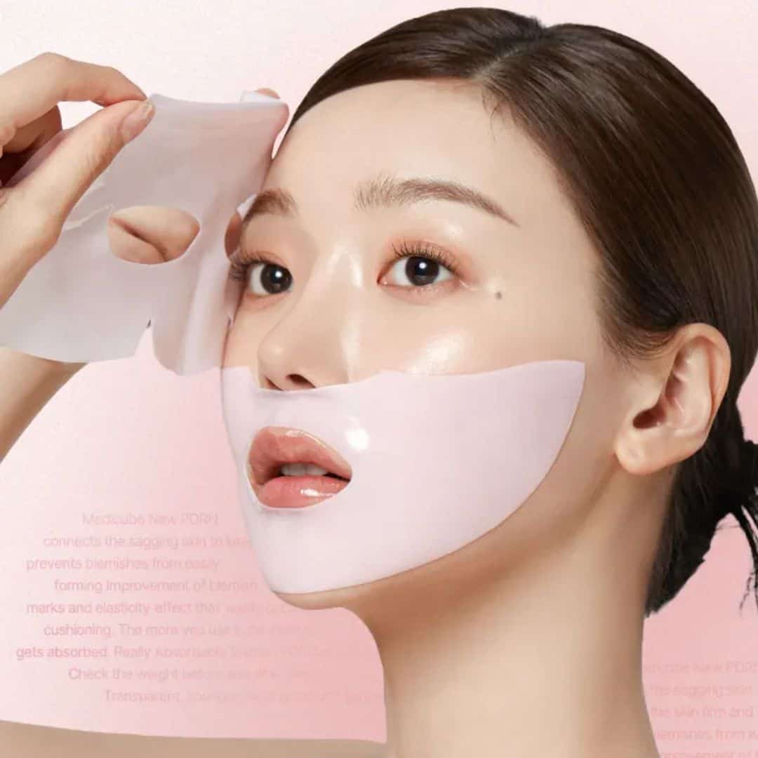 (4 PCS) Medicube PDRN Pink Collagen Gel Mask Box