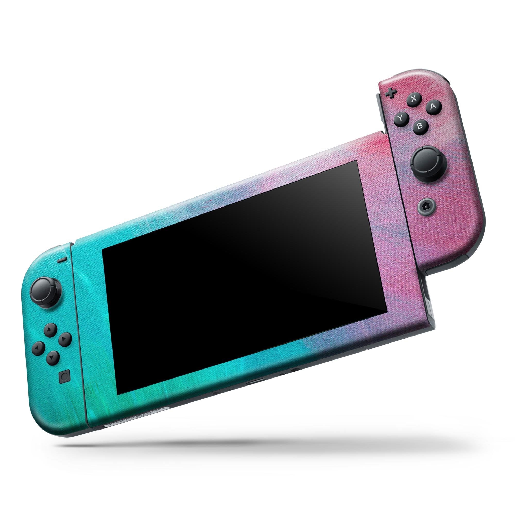 Pastel Marble Surface - Vinyl Skin Wrap for Nintendo Switch 2, OLED,