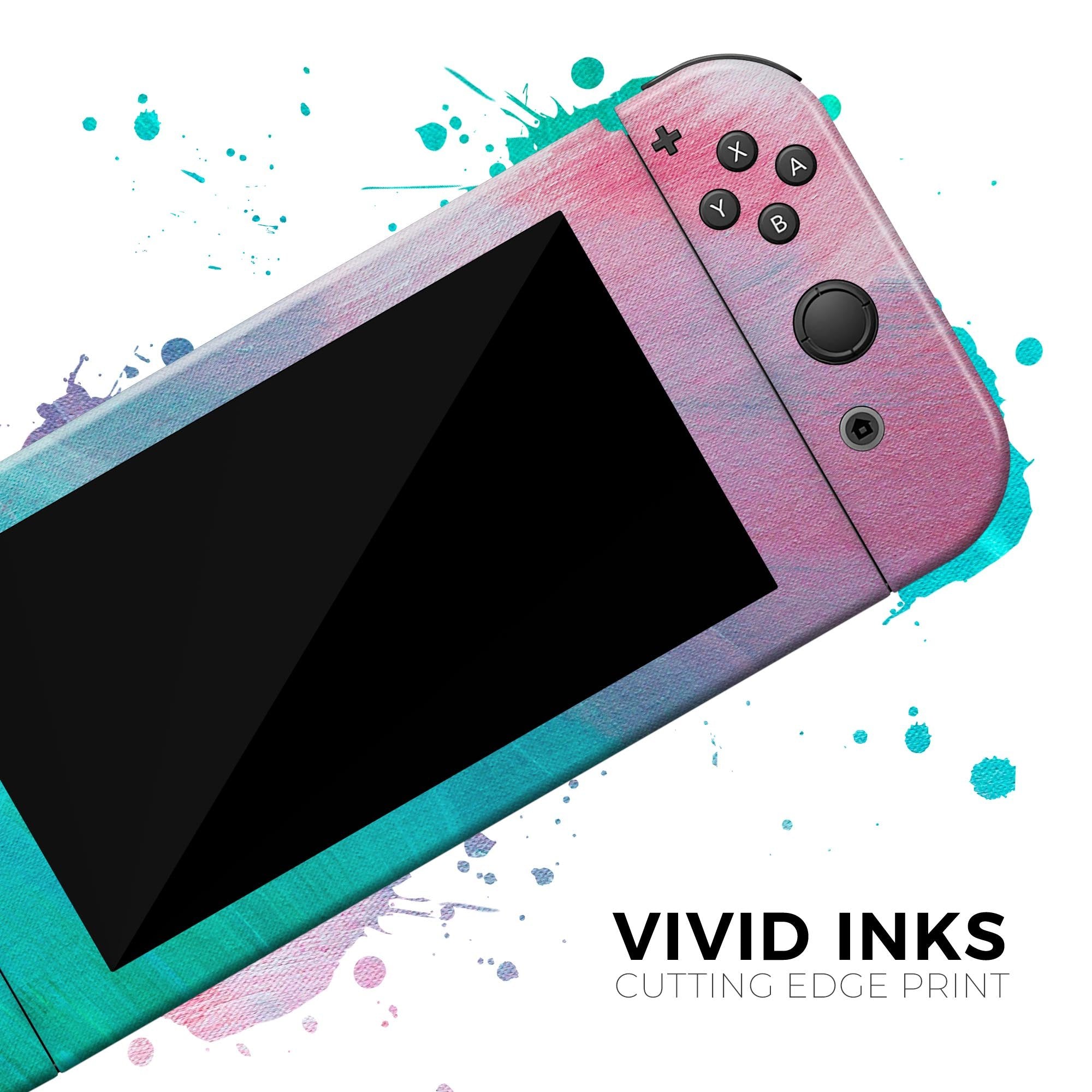 Pastel Marble Surface - Vinyl Skin Wrap for Nintendo Switch 2, OLED,