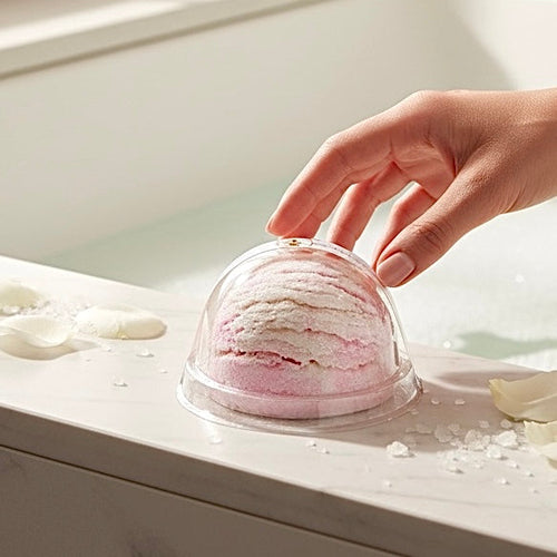 Organic Coco Butter & Coconut Milk Foaming Bath Truffle