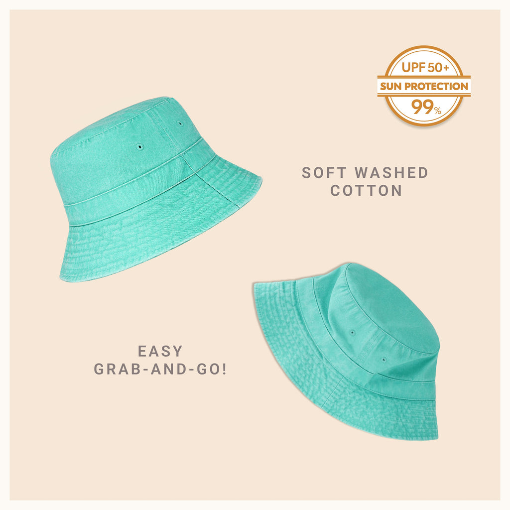 Classic Cotton Bucket Hat for Summer – Lightweight Cotton Sun Hat