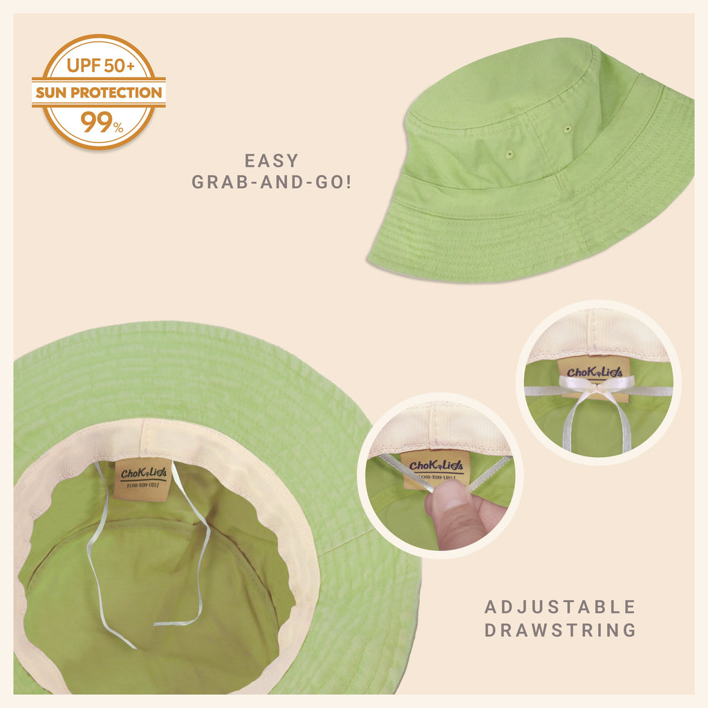 Classic Cotton Bucket Hat for Summer – Lightweight Cotton Sun Hat